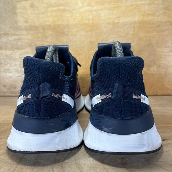 Adidas U Path Run Womens Size 8 Running Shoes Sneakers Blue Pink EE7430 - Picture 4 of 8